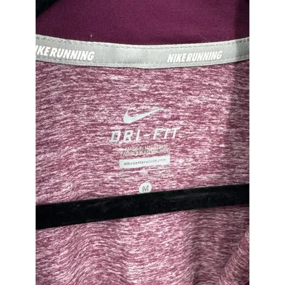 Just in 💫| Nike Red Zip Up Thumb Hole Sweatshirt sz M - Picture 6 of 11